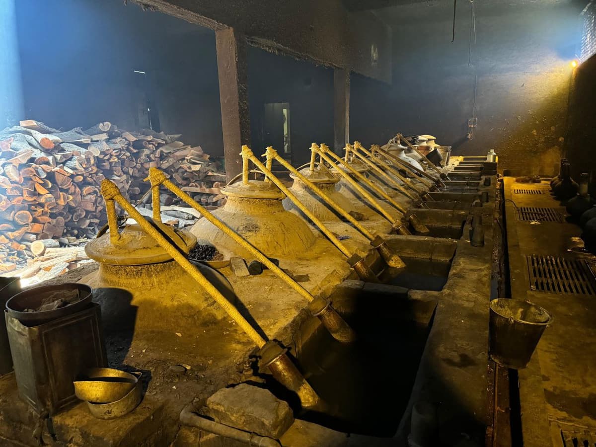 Traditional fragrance making process
